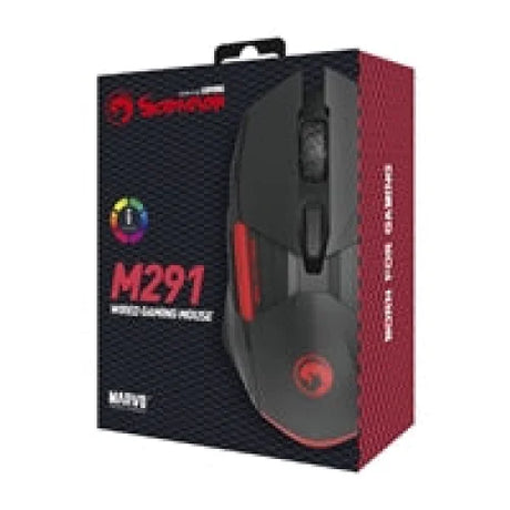 Marvo Scorpion M291 Gaming Mouse USB 6 LED Colours