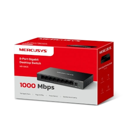 Mercusys MS108GS 8 Port Gigabit Ethernet Network Switch
