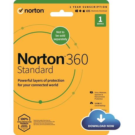 Norton 360 Standard 2022 Antivirus Software for 1 Device 1