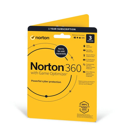 Norton 360 with Game Optimizer 2022 Antivirus software