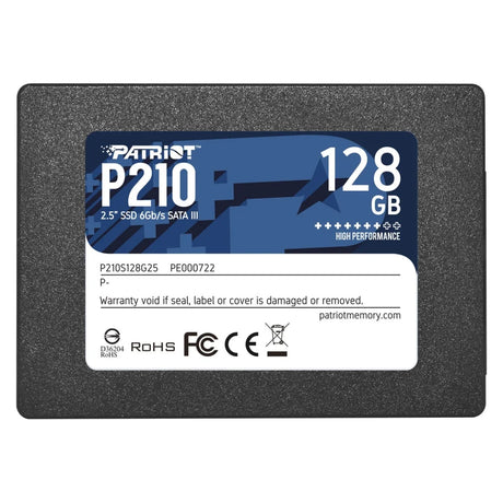 Patriot P210 128GB SATA III SSD - Hard Drives