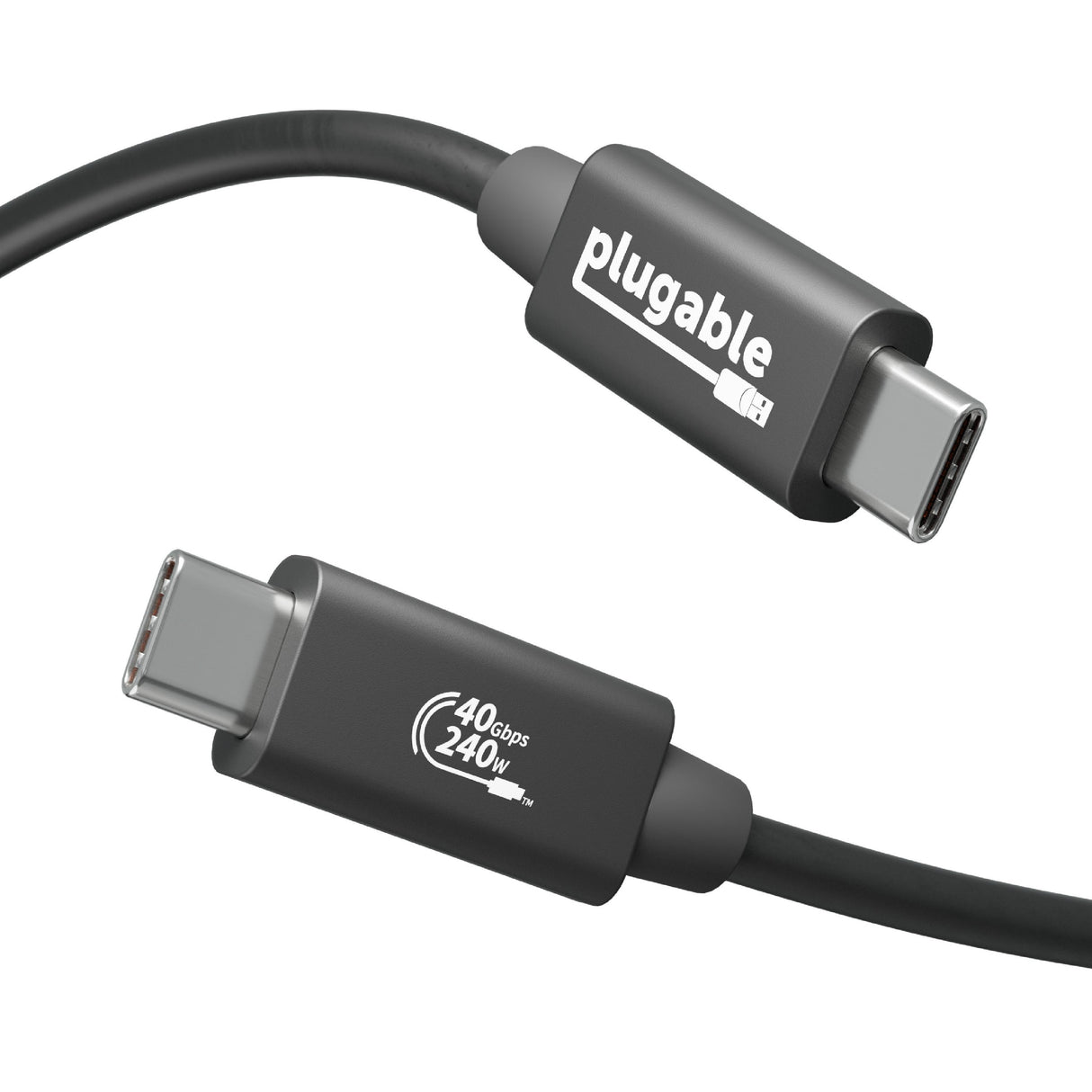 Plugable USB4 240W EPR Cable 3.3ft (1m)