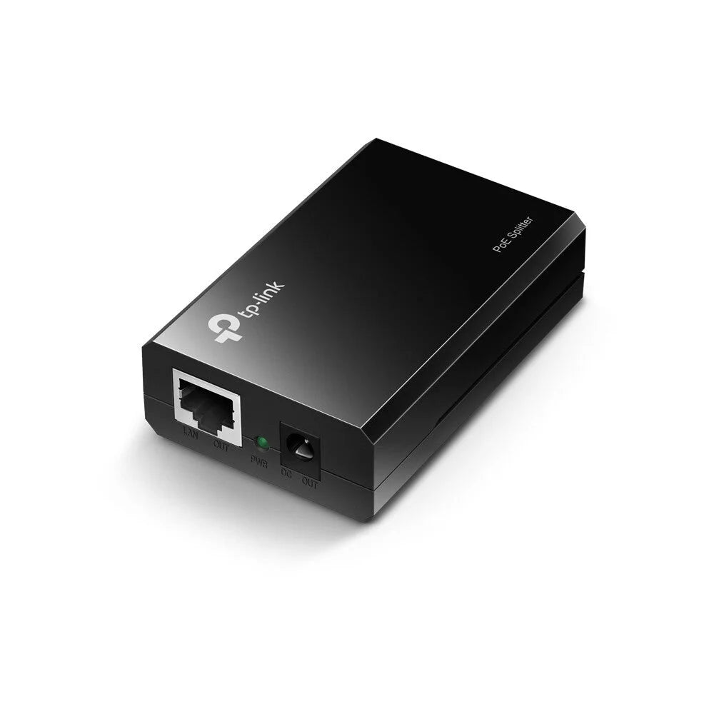 TP-Link TL-POE10R network splitter Black Power over