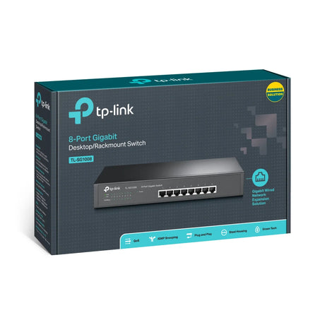 TP-Link TL-SG1008 network switch Unmanaged Gigabit Ethernet