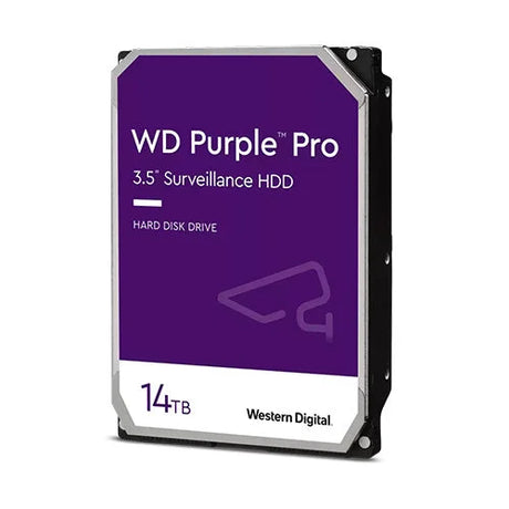 WD 3.5’ 14TB SATA3 Purple Pro Surveillance Hard Drive