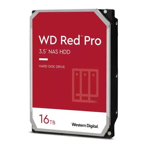 WD 3.5’ 16TB SATA3 Red Pro Series NAS Hard Drive 7200RPM