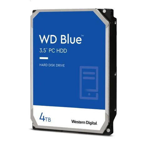 WD 3.5’ 4TB SATA3 Blue Series Hard Drive 5400RPM 256MB