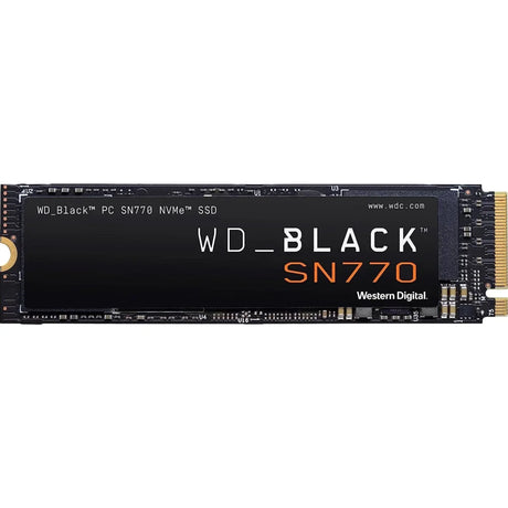 WD Black SN770 (WDS100T3X0E) 1TB NVMe SSD M.2 Interface