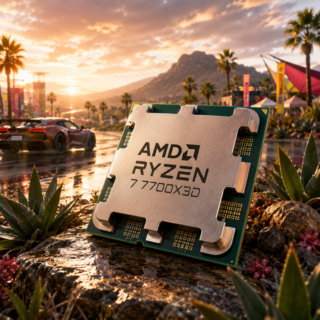 AMD Unveils the Ryzen 7 7700X3D: Affordable X3D Gaming Performance Arrives in July