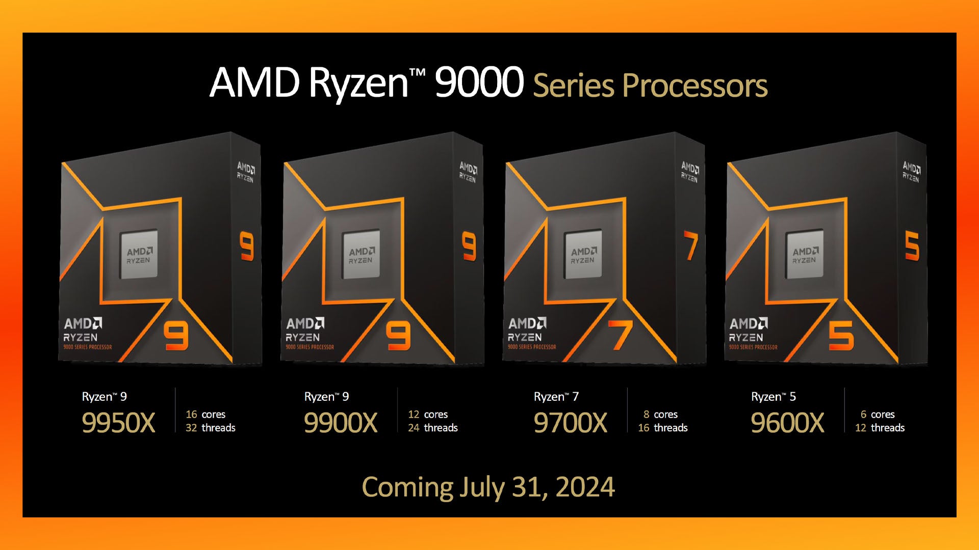 NEW AMD Ryzen 9000 CPU's – Direct Computers