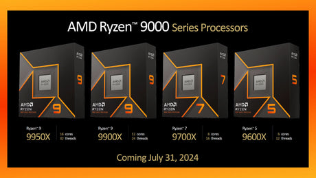 NEW AMD Ryzen 9000 CPU's