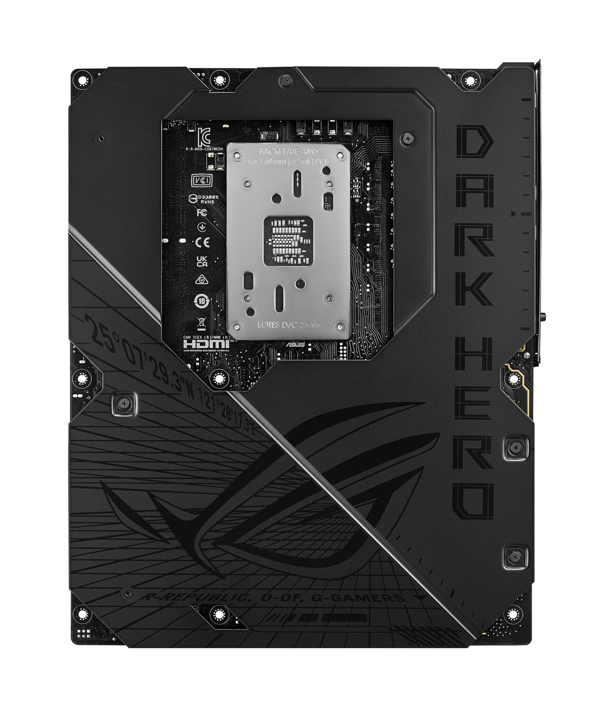 ASUS ROG CROSSHAIR X870E DARK HERO AMD X870E Socket AM5 ATX