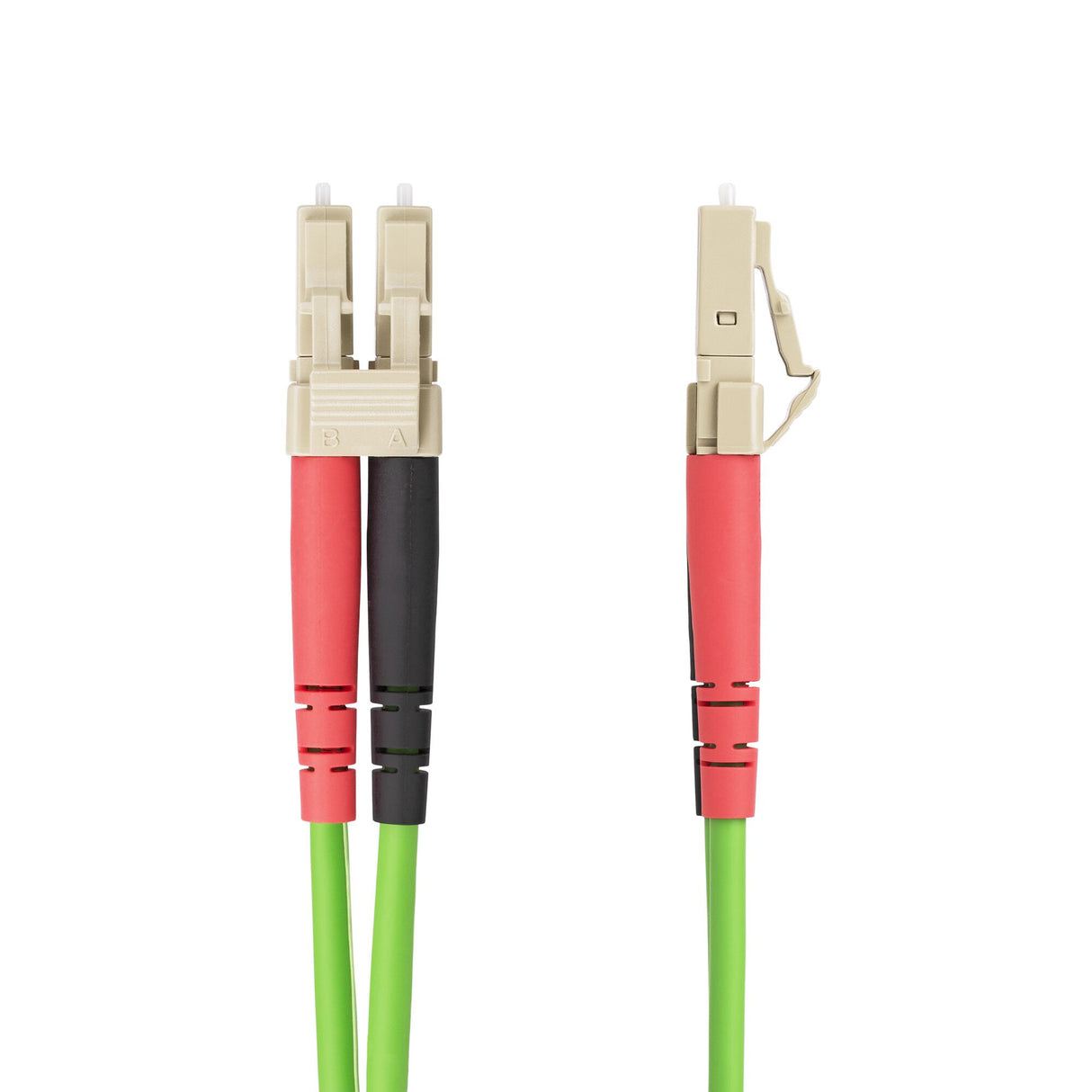 StarTech.com 7m (22.9ft) LC to LC (UPC) OM5 Multimode Fiber Optic Cable, 50/125µm Duplex LOMMF Zipcord, VCSEL, 40G/100G, LSZH Fiber Jumper Cord