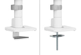 Neomounts DS65S-950WH2 Monitor arm 24-34" - gas spring - Topfix - multi-adjustable - 180°-stop