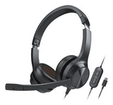 Creative Labs Chat USB Headset Wired Head-band Office/Call center USB Type-C Black