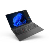 Lenovo ThinkPad E16 AMD Ryzen™ 5 7535HS Laptop 40.6 cm (16") WUXGA 16 GB DDR5-SDRAM 256 GB SSD Wi-Fi 6E (802.11ax) Windows 11 Pro Black