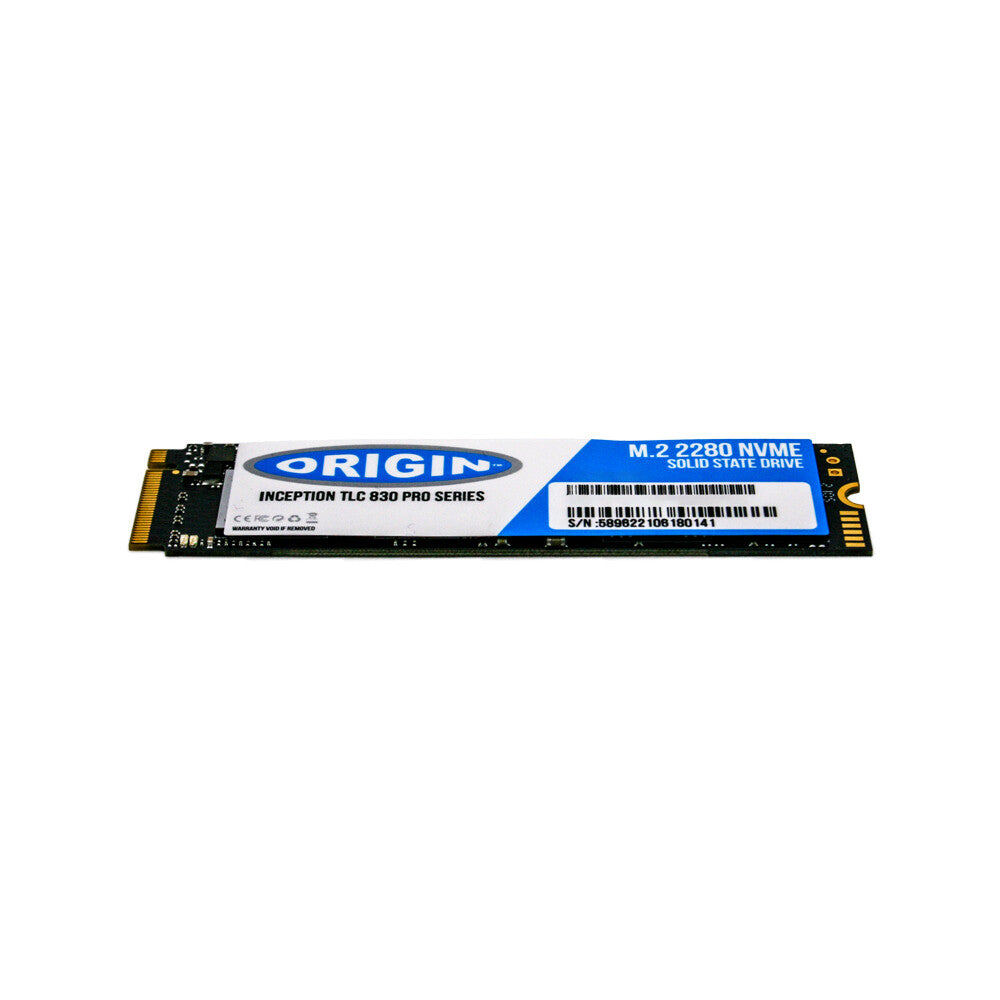 Origin Storage Inception TLC830 Pro Series 256GB PCIe 4.0 NVME M.2 80mm 3D TLC