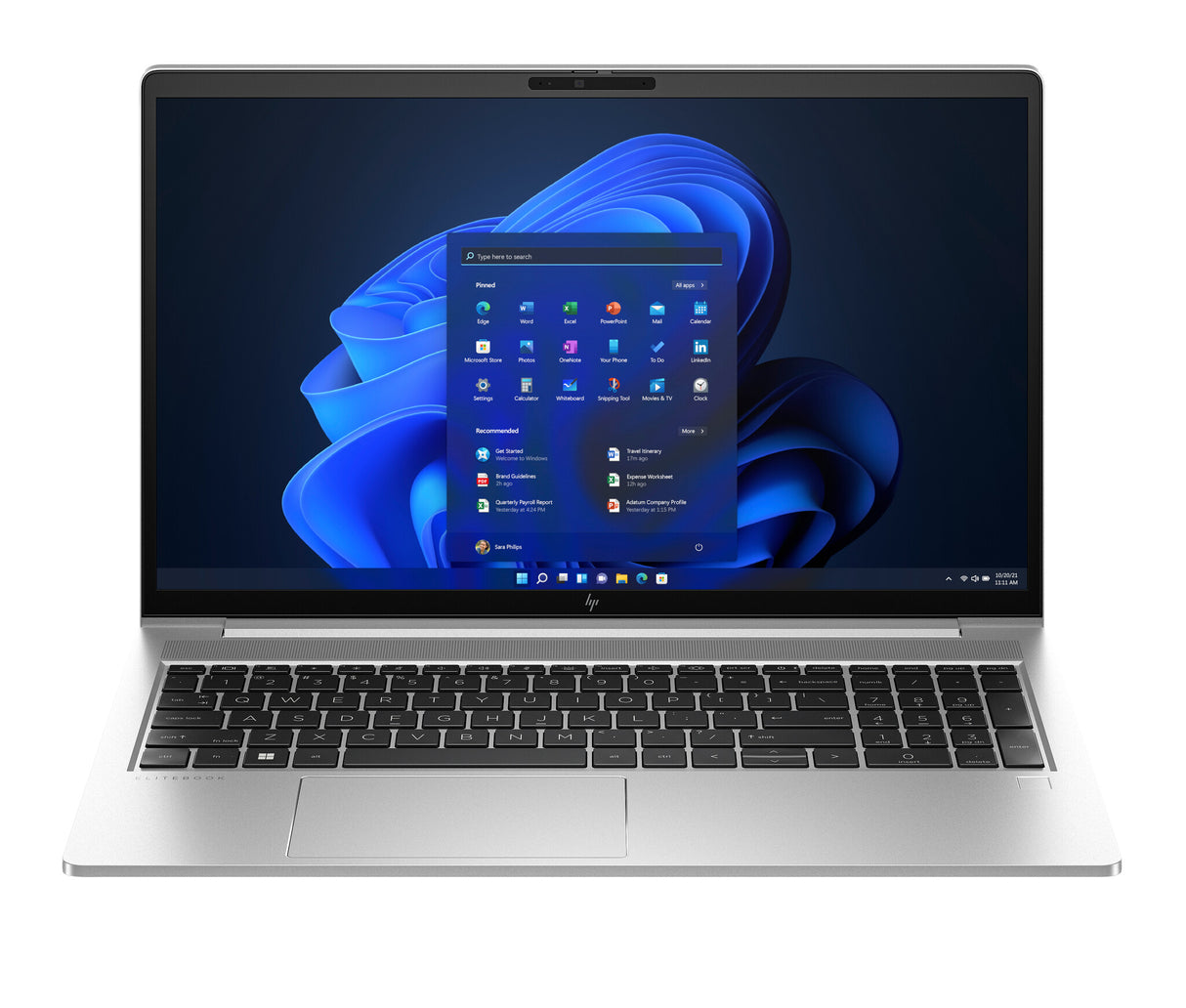 HP EliteBook 650 G10 Intel® Core™ i5 i5-1335U Laptop 39.6 cm (15.6") Full HD 8 GB DDR4-SDRAM 256 GB SSD Wi-Fi 6E (802.11ax) Windows 11 Pro Silver