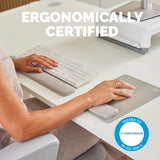 Fellowes Keyboard Wrist Rest Breyta Keyboard Wrist Support with Antibacterial Protection Ergonomic Wrist Support Sand