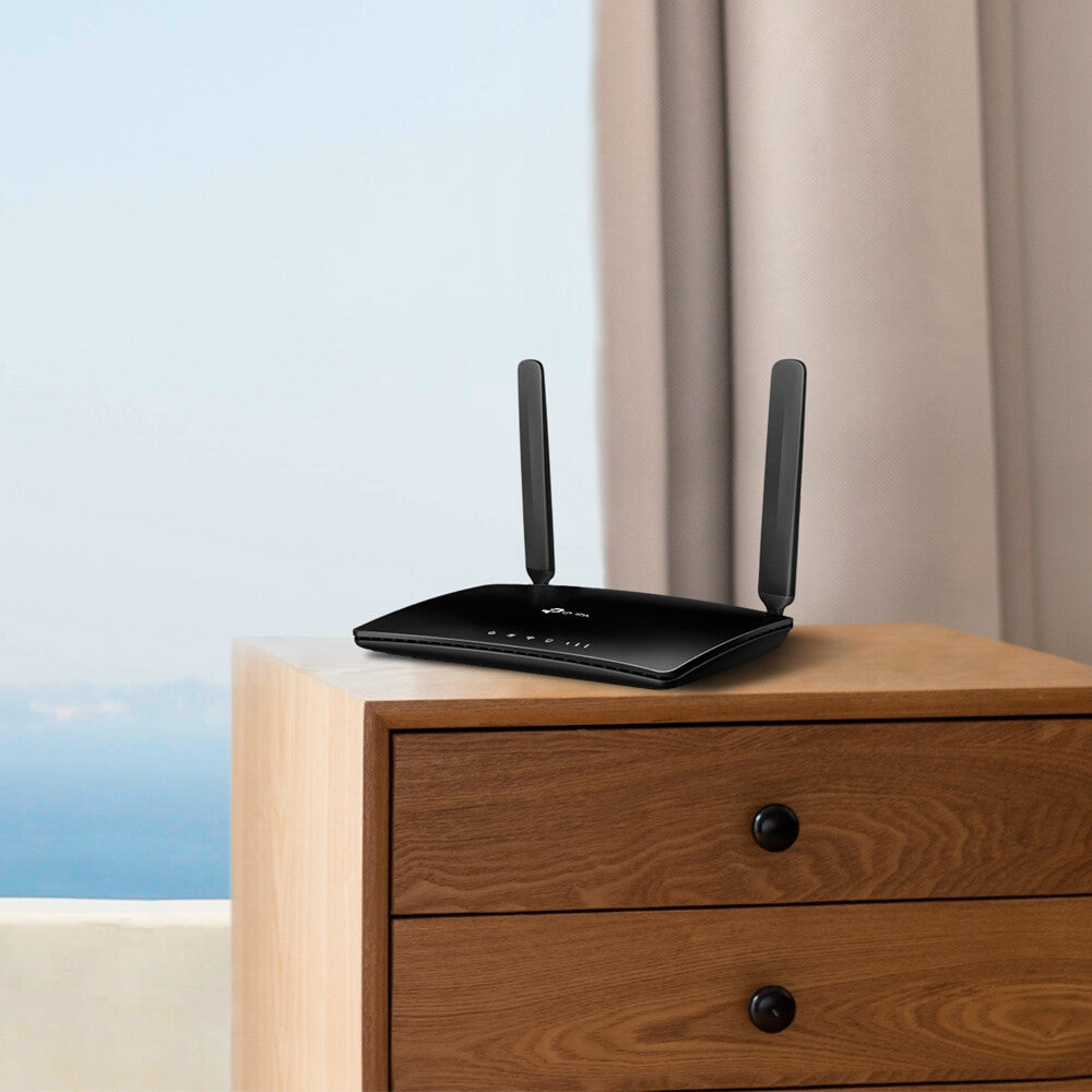 TP-Link TL-MR6400 wireless router Fast Ethernet Single-band (2.4 GHz) 4G Black