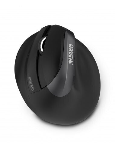 Urban Factory ERGO PRO VERTICAL ERGONOMIC MOUSE WIRELESS 2.4GHz. BLEUTOOTH & WIRED MOUSE - for LEFT Handed