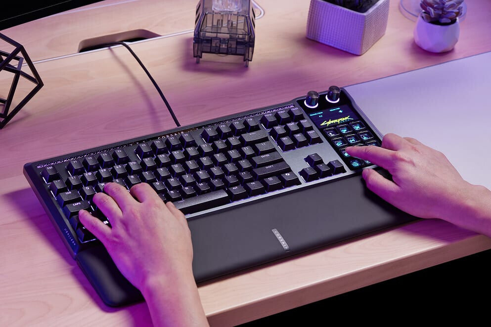 Corsair GALLEON 100 SD keyboard Gaming USB QWERTY UK English Black