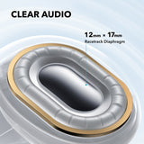Anker C40i Headphones Wireless Open-ear Calls/Music/Sport/Everyday Bluetooth Black