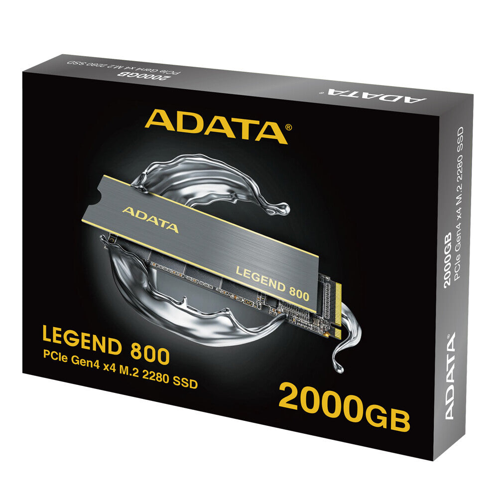 ADATA ALEG-800-2000GCS internal solid state drive 2 TB M.2 PCI Express 4.0 NVMe 3D NAND