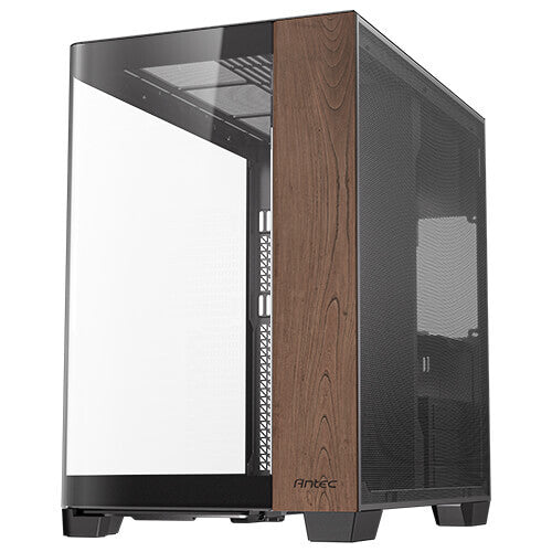 Antec C8 Curve Wood Full Tower Black, Transparent, Wood