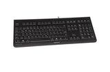 CHERRY KC 1000 keyboard Universal USB QWERTY Italian Black