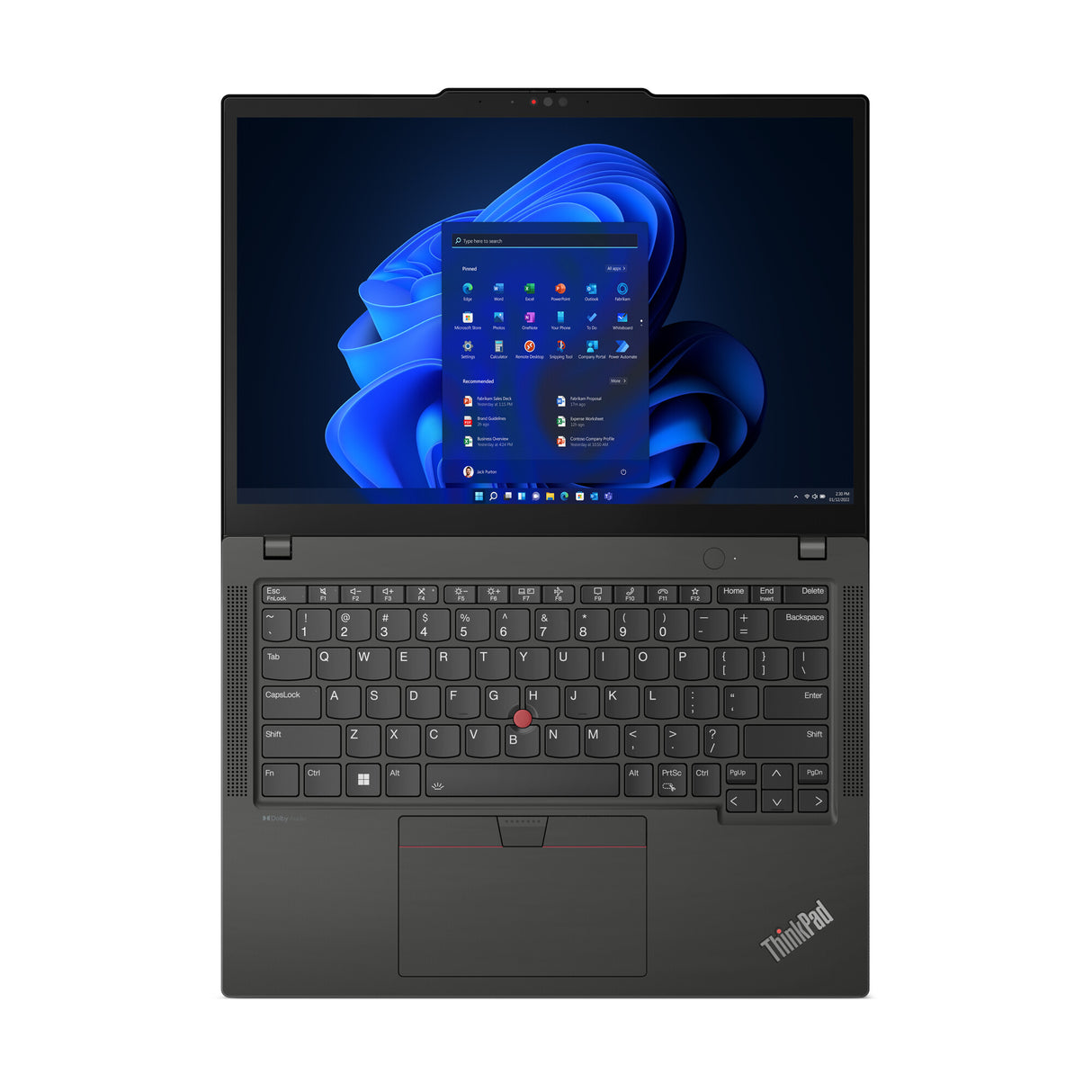 Lenovo ThinkPad X13 Gen 4 (Intel) Intel® Core™ i5 i5-1335U Laptop 33.8 cm (13.3") WUXGA 16 GB LPDDR5-SDRAM 256 GB SSD Wi-Fi 6E (802.11ax) Windows 11 Pro UK English Black