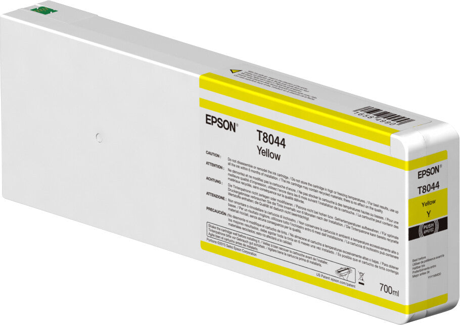 Epson Singlepack Yellow T804400 UltraChrome HDX/HD 700ml