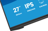 iiyama ProLite XB2791QS-B1 computer monitor 68.6 cm (27") 2560 x 1440 pixels Quad HD LED Black