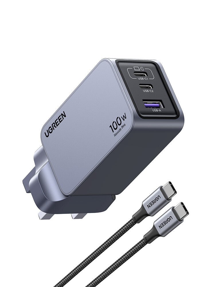 Ugreen Nexode Pro Universal Grey, Silver AC Fast charging Indoor