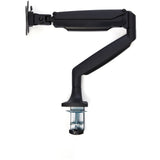 StarTech.com Desk Mount Monitor Arm - Heavy Duty Ergonomic VESA Monitor Arm - Single 9kg Display - Full Motion, Height Adjustable, Articulating - Aluminum - C-Clamp/Grommet- Black