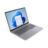 Lenovo ThinkBook 16 G7 ARP AMD Ryzen™ 5 7535HS Laptop 40.6 cm (16") WUXGA 16 GB DDR5-SDRAM 256 GB SSD Wi-Fi 6E (802.11ax) Windows 11 Pro UK English Grey