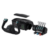 Turtle Beach VelocityOne Flight Universal Control System with Yoke Handle, Throttle Quadrant, Trim Wheel and Rudder Controls - Xbox Series X or S, Xbox One and Windows