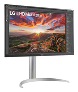 LG 27UP850K-W computer monitor 68.6 cm (27") 3840 x 2160 pixels 4K Ultra HD LED Silver, White