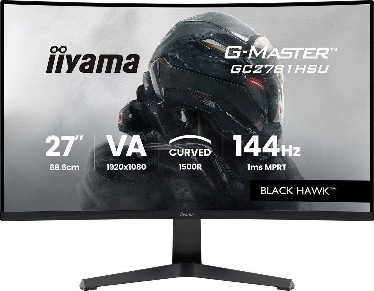 iiyama G-MASTER GC2781HSU-B1 27" 144H computer monitor 68.6 cm (27") 1920 x 1080 pixels Black