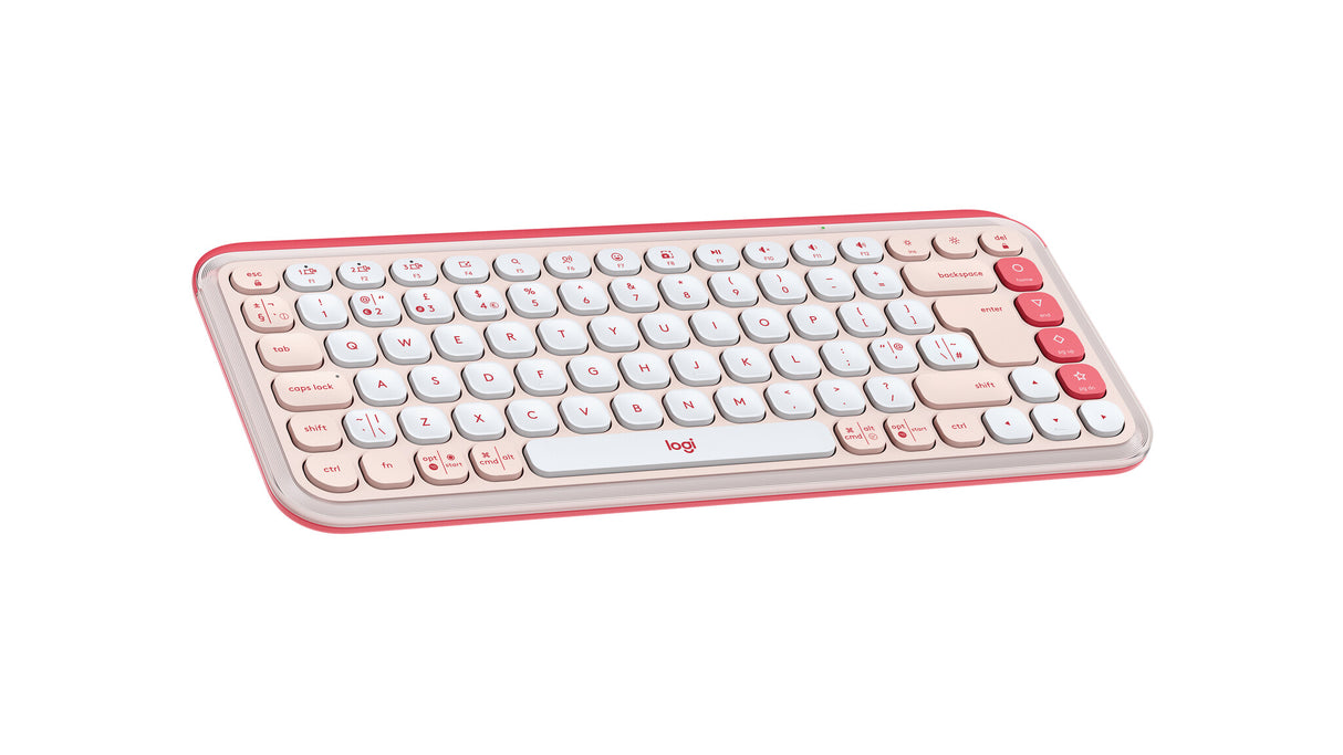 Logitech 920-013152 keyboard Universal Bluetooth QWERTY UK English Rose