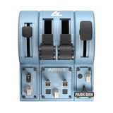Thrustmaster TCA Quadrant Add-On Airbus Edition Blue Flight Sim Analogue / Digital PC