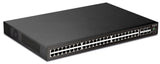 DrayTek VigorSwitch P2542x Managed L2+ Gigabit Ethernet (10/100/1000) Power over Ethernet (PoE) 1U Black