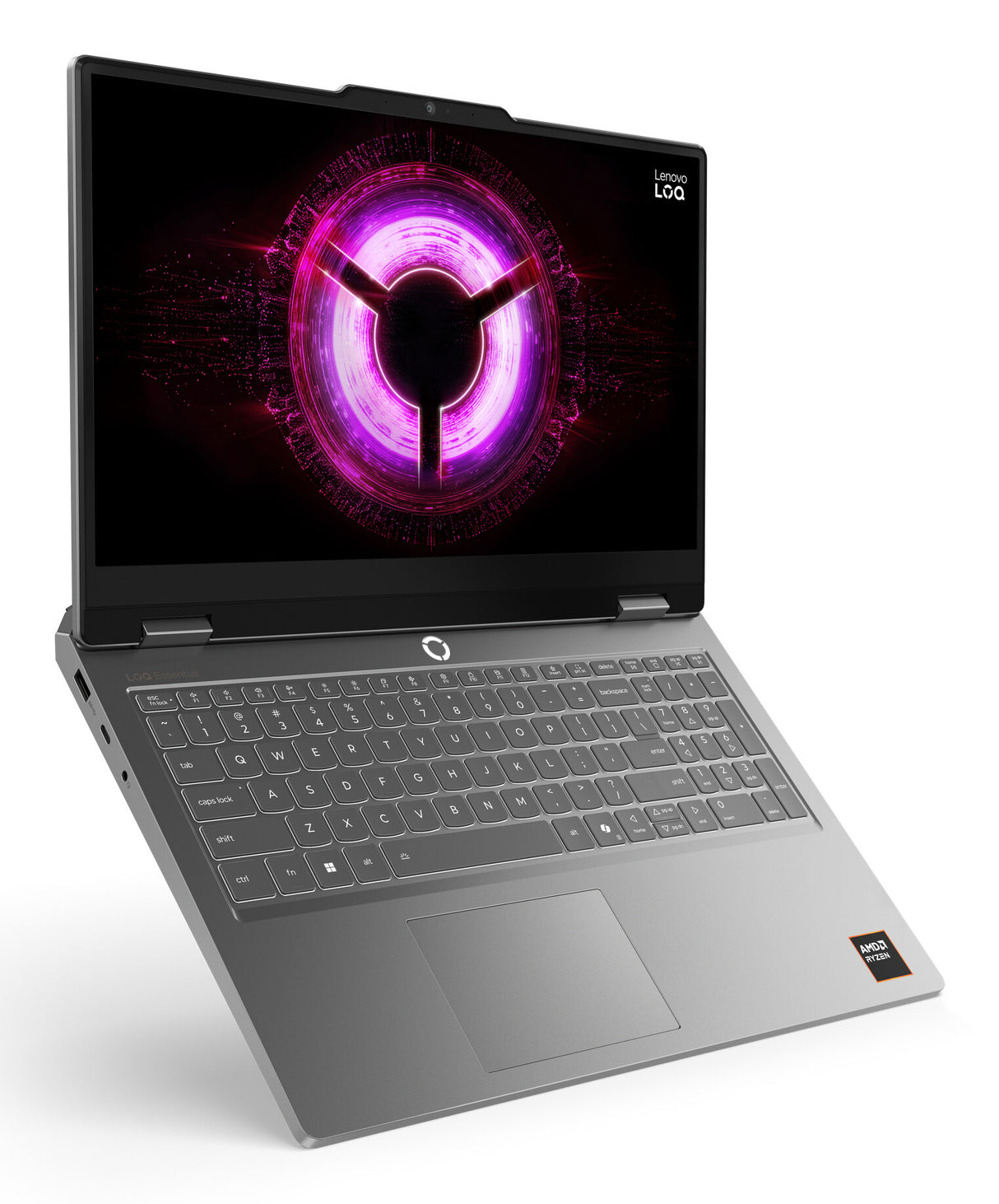 Lenovo LOQ Essential 15ARP11 AMD Ryzen™ 7 170 Laptop 39.6 cm (15.6") Full HD 16 GB DDR5-SDRAM 1 TB SSD NVIDIA® GeForce RTX™ 5050 Wi-Fi 6 (802.11ax) Windows 11 Home English Grey