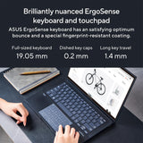 ASUS Zenbook 14 OLED UX3402VA-KN114W Intel® Core™ i5 i5-1340P Laptop 35.6 cm (14") Touchscreen 2.8K 16 GB LPDDR5-SDRAM 512 GB SSD Wi-Fi 6E (802.11ax) Windows 11 Home Blue