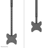 Neomounts CL35-340BL22 Dual monitor/TV mount ceiling 23-43" - h 106-156 cm