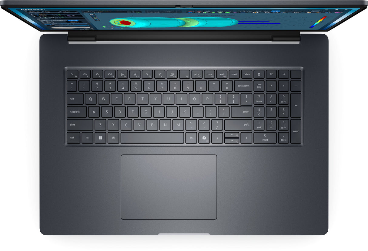DELL Pro Max 18 Plus MB18250 Intel Core Ultra 9 285HX Mobile workstation 45.7 cm (18") Quad HD+ 64 GB DDR5-SDRAM 1 TB SSD NVIDIA RTX PRO 3000 Blackwell Wi-Fi 7 (802.11be) Windows 11 Pro Black UK English