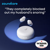 Soundcore Sleep A30 Earbuds, Sleep Earbuds with Active Noise Cancellation with Intelligent Snore Masking