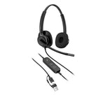 HP Poly Mission 425 Stereo USB Wired Headset Classic (Bulk)