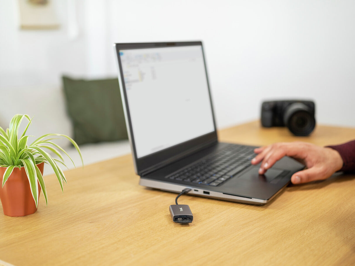 Trust 24136 card reader USB 3.2 Gen 1 (3.1 Gen 1) Type-C Aluminium