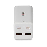 Lindy 100W 4-Port USB Type A & C GaN Charger